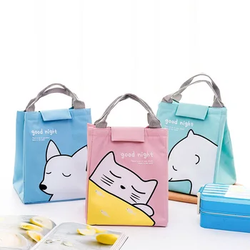 

Thick Waterproof Foil Ice Cartoon Creative Portable Lunch Bags Aluminum Pack by New Bag