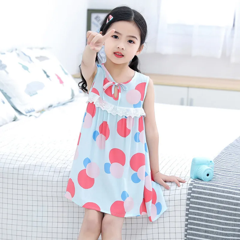 cotton night dress for girls