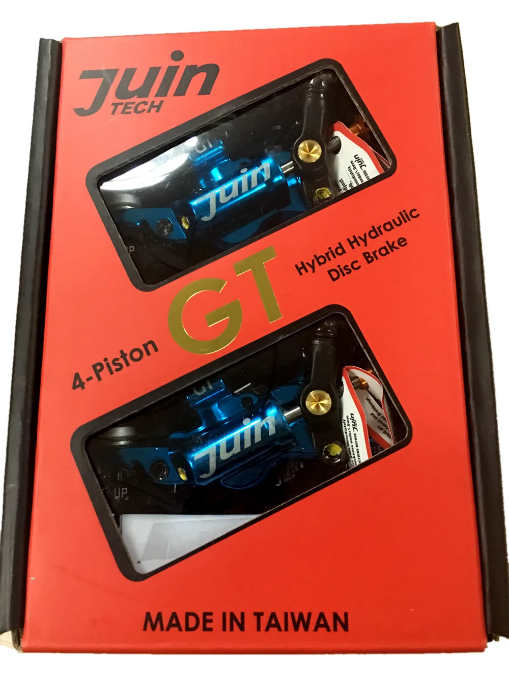 Juin Tech GT-P линия тяга гидравлический дисковый тормозной суппорт дорожный CX Gravel 160 мм двойной боковой привод тормоза циклокросс велосипед синий