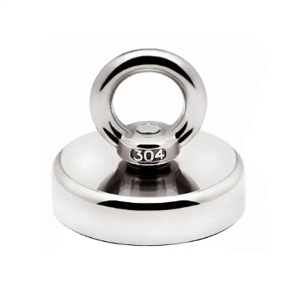 330lbs круглый неодимовый магнит с Eyebolt комбинированный 600 LBS тяговая сила 2 36