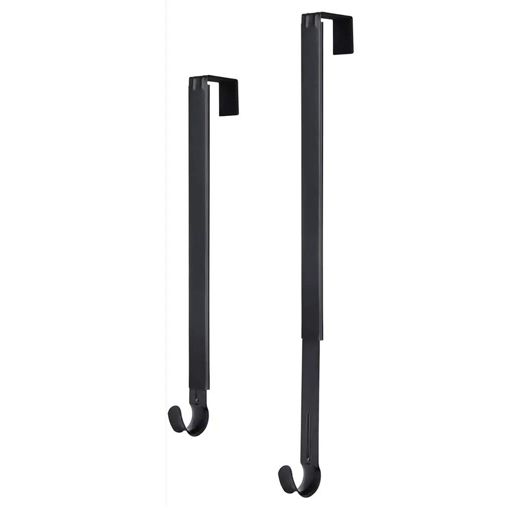 

Wreath Door Hanger Adjustable Metal Hook Home Kitchen Wall Garland Holder Storage Rack Organizer Christmas Party Decoration