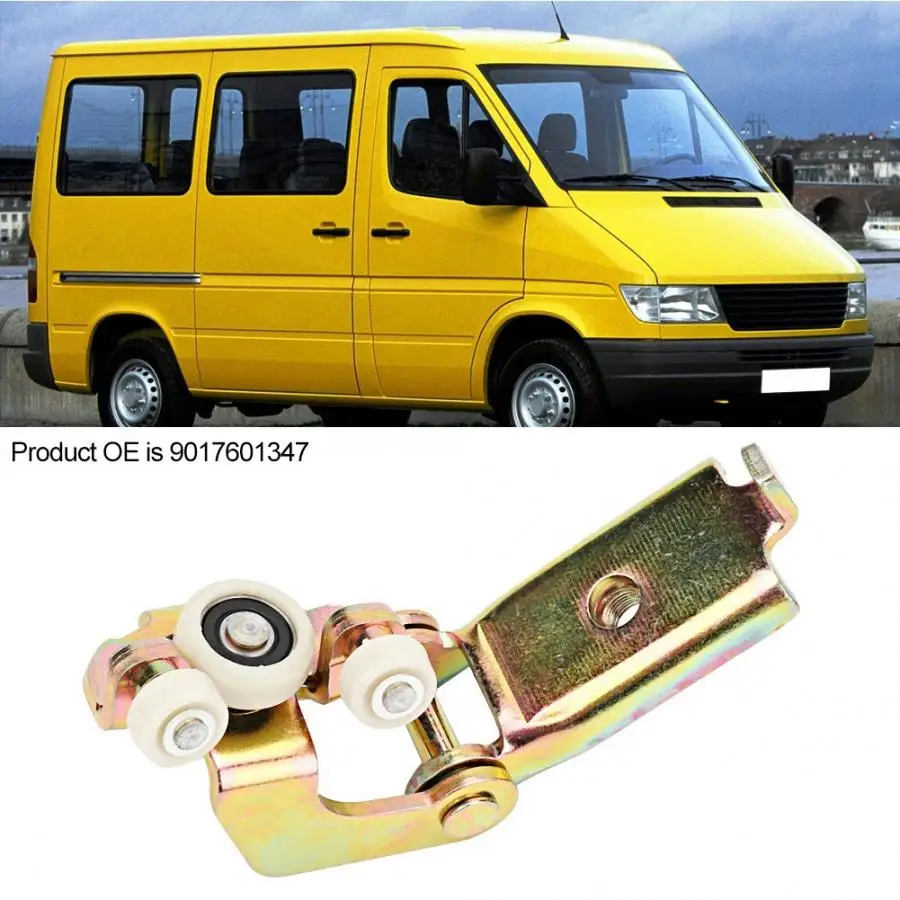 9017601347 Автомобильная боковая петля для раздвижной двери ролик подходит для Mercedes Sprinter 1995-2006 металлическая дверная петля конверсионный комплект