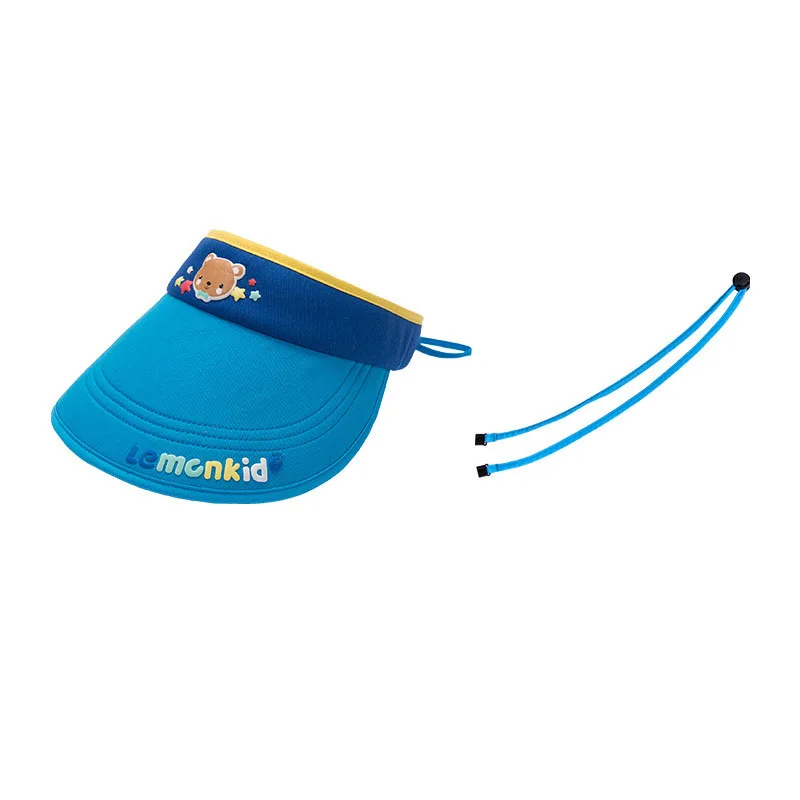 Color10 Children Summer Sun Hat UPF 50+ UV Protection Outdoor Baby Beach Hat Neck Ear Cover Flap Cap Adjustable Drawstring Cap - Цвет: Color10