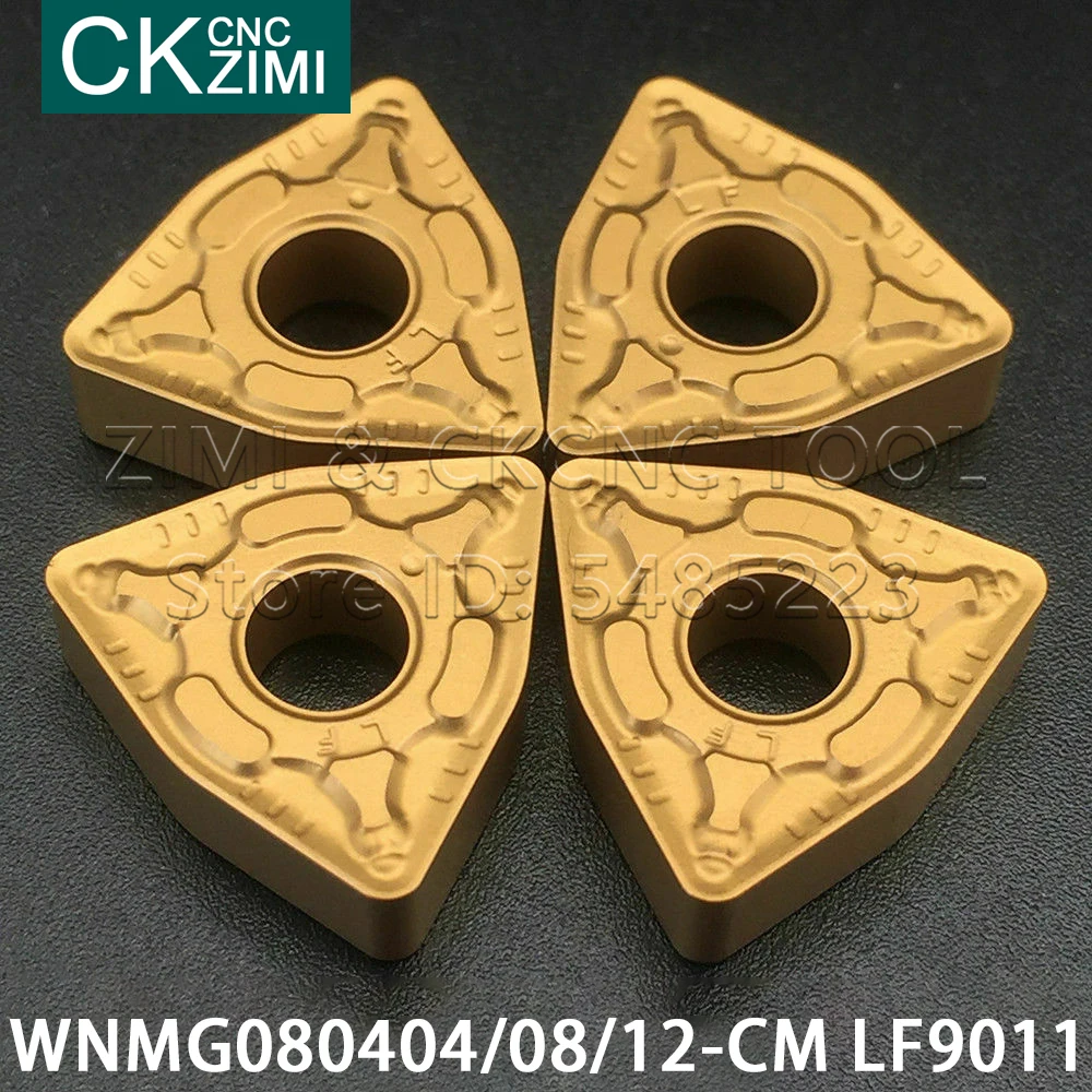 

WNMG080404-CM WNMG080408-CM WNMG080412-CM LF9011 Carbide Turning Inserts CNC Lathe tools wood turning tools blade WNMG for steel