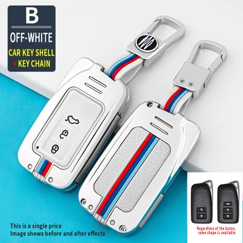 Custodia per chiave per auto in lega di zinco per Lexus NX GS RX IS ES GX LX RC 200 250 350 LS 450H 300H portachiavi accessori per portachiavi 2 Custodia per chiave per auto in lega di zinco per Lexus NX GS RX IS ES GX LX RC 200 250 350 LS 450H 300H portachiavi accessori per portachiavi - Custodia per chiave per auto in lega di zinco per Lexus NX GS RX IS