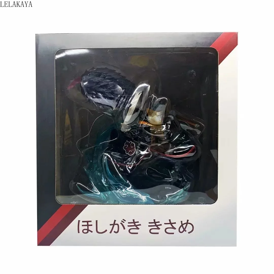 33 см японское аниме Наруто Shippuden Akatsuki Hoshigaki Kisame Battle Ver. GK статуя ПВХ фигурка Коллекционная модель игрушки подарок