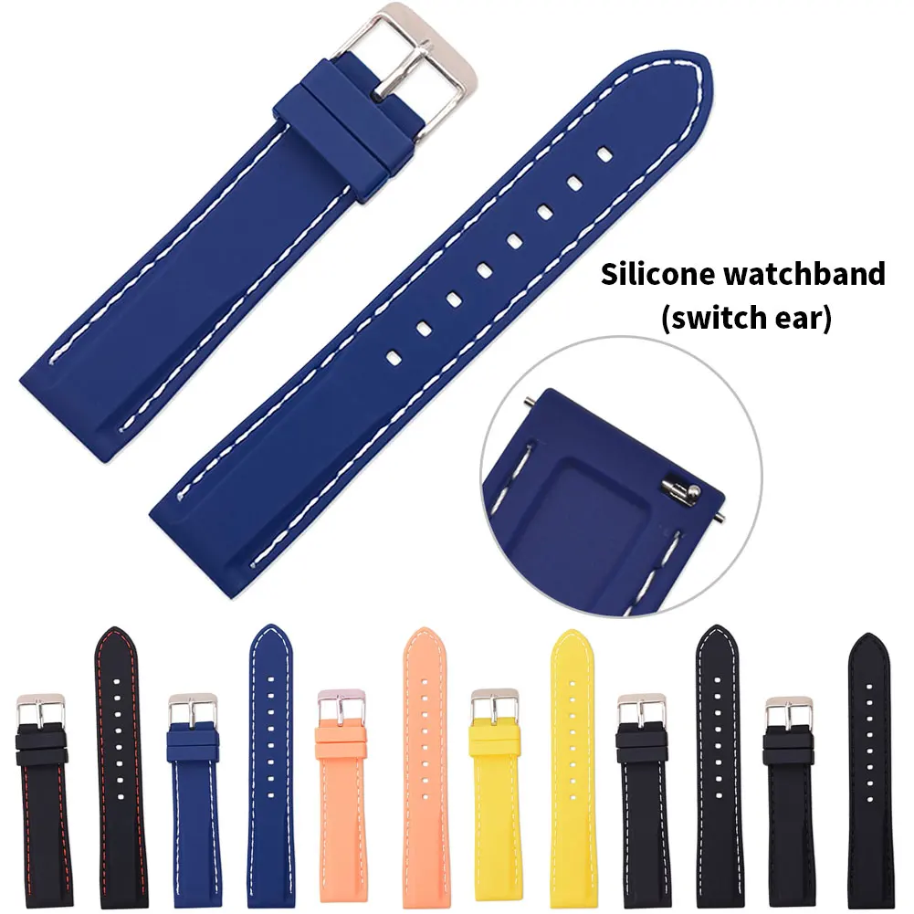 

Universal 18mm 20mm 22mm Watchband For Garmin Vivoactive 3 Watch Band For Fossil Q Quick Release Waterproof Wrist Bracelet Strap