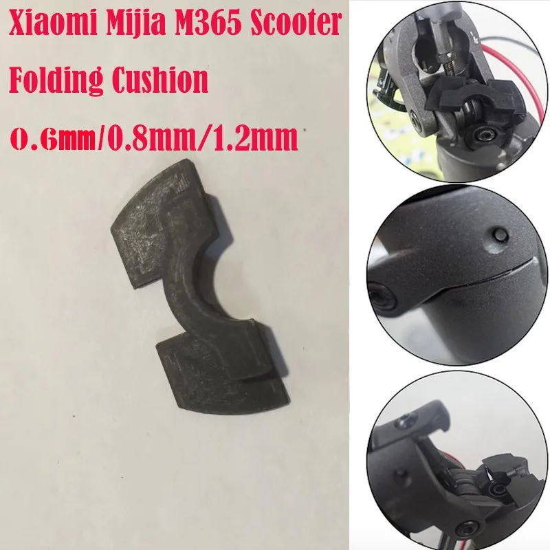

For XIAOMI MIJIA M365 Electric Scooter Modified Accessories Pole Front Fork Vibration Shake Avoid Damping Folding Rubber Pad