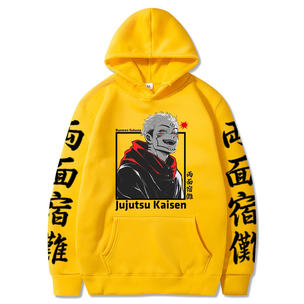 Waliicorners Cool Itadori Yuji Winter Casual Sweatshirt Jujutsu Kaisen Ryomen Sukuna Anime Hoodies 8 H209d573c91794e2691bbe0959d9faaf2V