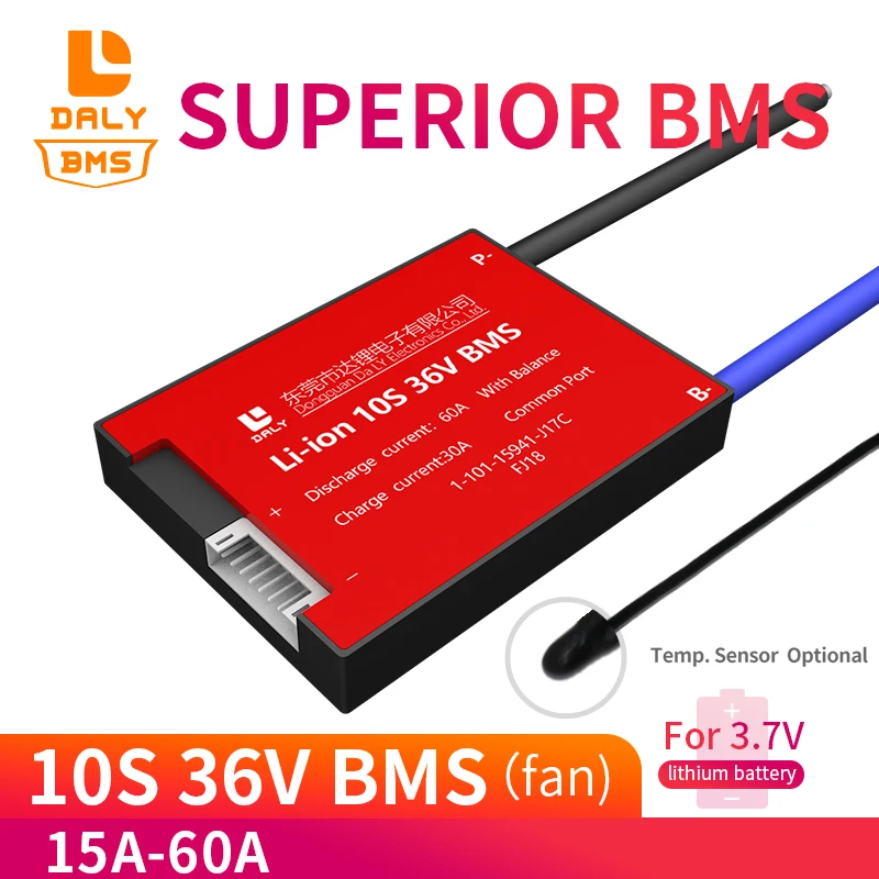 10S BMS 20A 30A 40A 50A 60A 36V PCM PCB для 3 7 V комплект литий ионный батарей 18650 NMC E bike Scooter