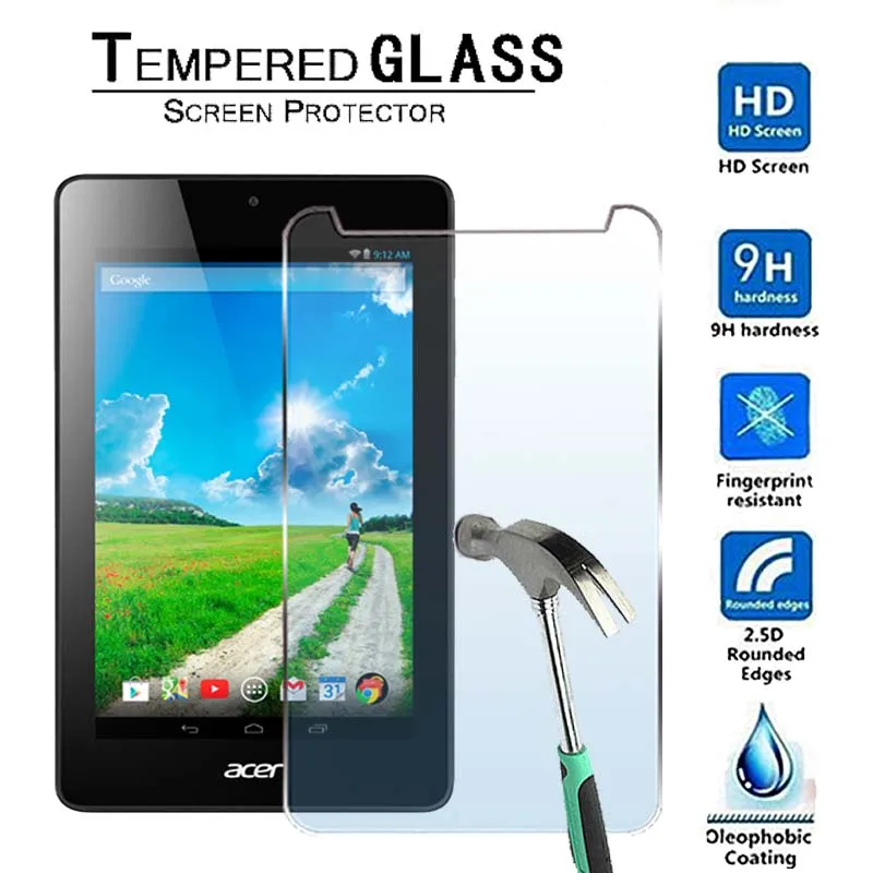 Для Acer Iconia One 7 B1 730 HD 9H Премиум планшет Закаленное стекло Защитная пленка|Защитные