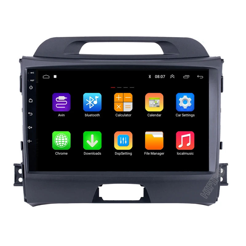 Автомобильный мультимедийный DVD плеер 2DIN 2.5D HD Android 10 для KIA Sportage 3 4 2010 2011 2012 2013 2014 2015