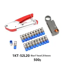 Ручной обжимной инструмент дробления зажим с провода зачистки плоскогубцы 20 шт. зажимной разъем экструзионного оборудования наборы