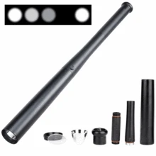 

Cricket Baseball Bat Self Defense Personal Stick Led Charging Strong Light Flashlight Vehicle Car Safety Survival Multi Tool