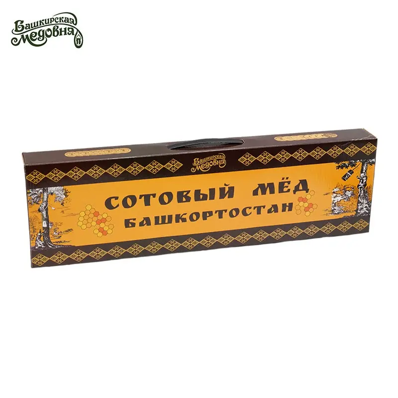 Мёд Башкирский Натуральный Сотовый Цветочный