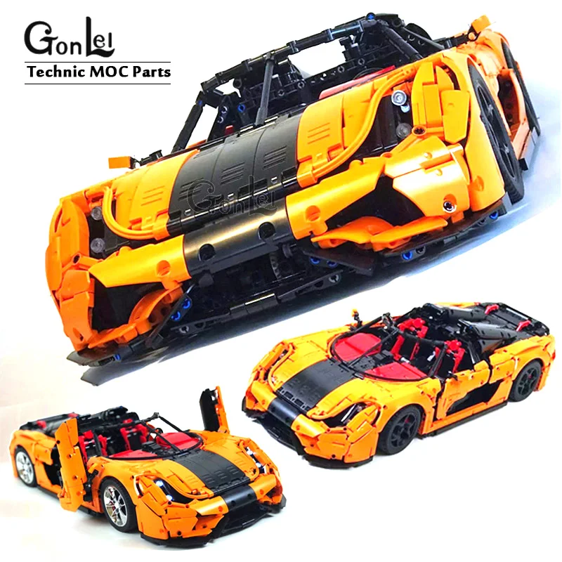 Строительные блоки Koenigsegg Regera MOC Радиоуправляемый пульт дистанционного