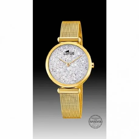 Часы Лотос REF: 18565/1 ESF. Серый.(Swarovski®)|Женские часы| |