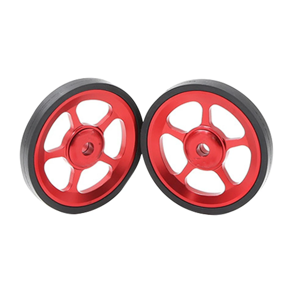 

1pair Outdoor Super Light Riding Modification Mini Stable Sports Easy Wheels For Brompton Cycling Folding Bike Bicycle 29.5g