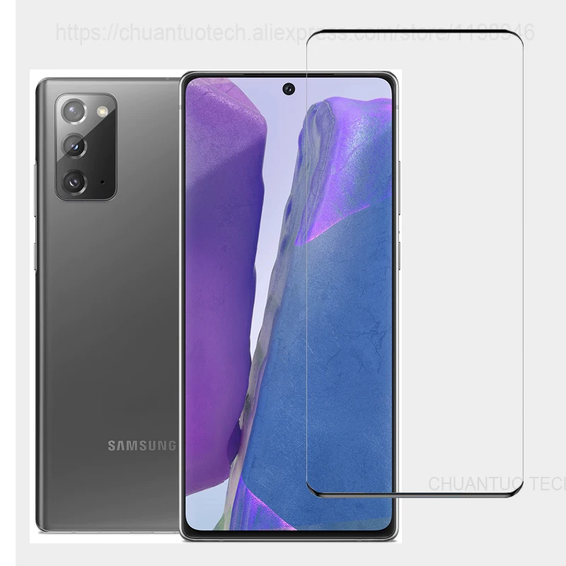 Защитная 3D пленка из закаленного стекла с закругленными краями для Samsung Galaxy Note20