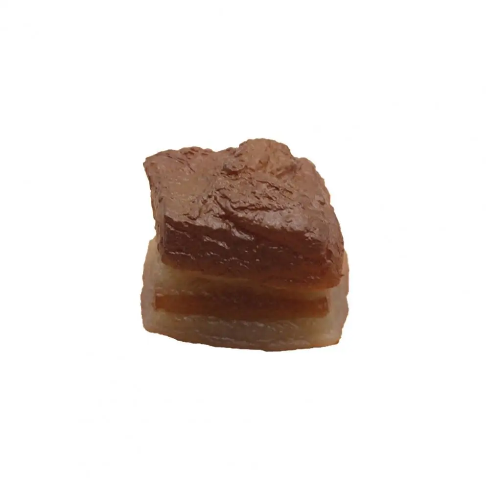 

1pc Braised Pork Model Artificial Foods Reusable PVC Vivid Dongpo Meat Food Toys DIY Material Kid Pretend Play Toys