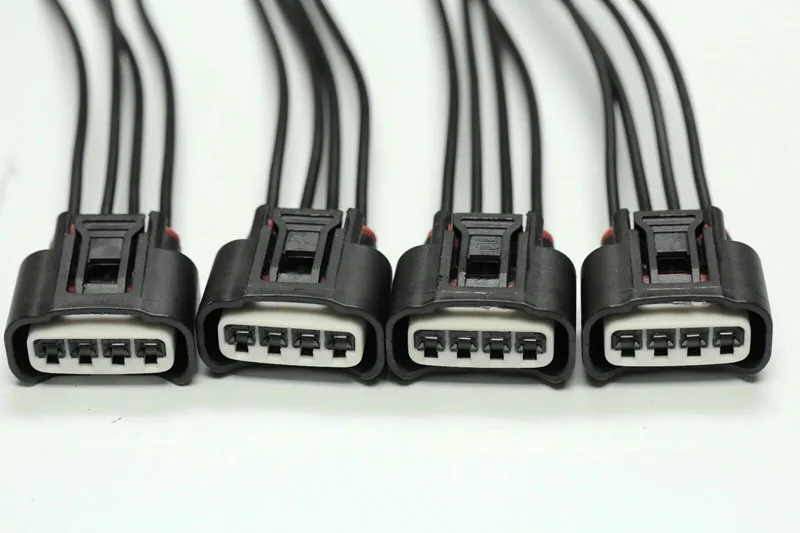 4 шт./лот 4 Pin Высоковольтная вилка катушки зажигания разъем с Pigtail 90980-11885 для Toyota Lexus Camry Corolla Rav4 Highlander