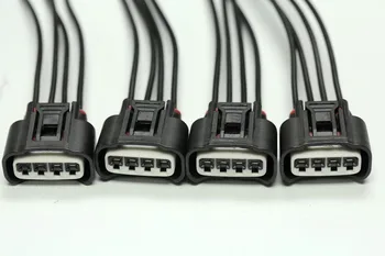 

4pcs/lot 4 Pin High-Voltage Ignition Coil Plug Connector With Pigtail 90980-11885 For Toyota Lexus Camry Corolla Rav4 Highlander