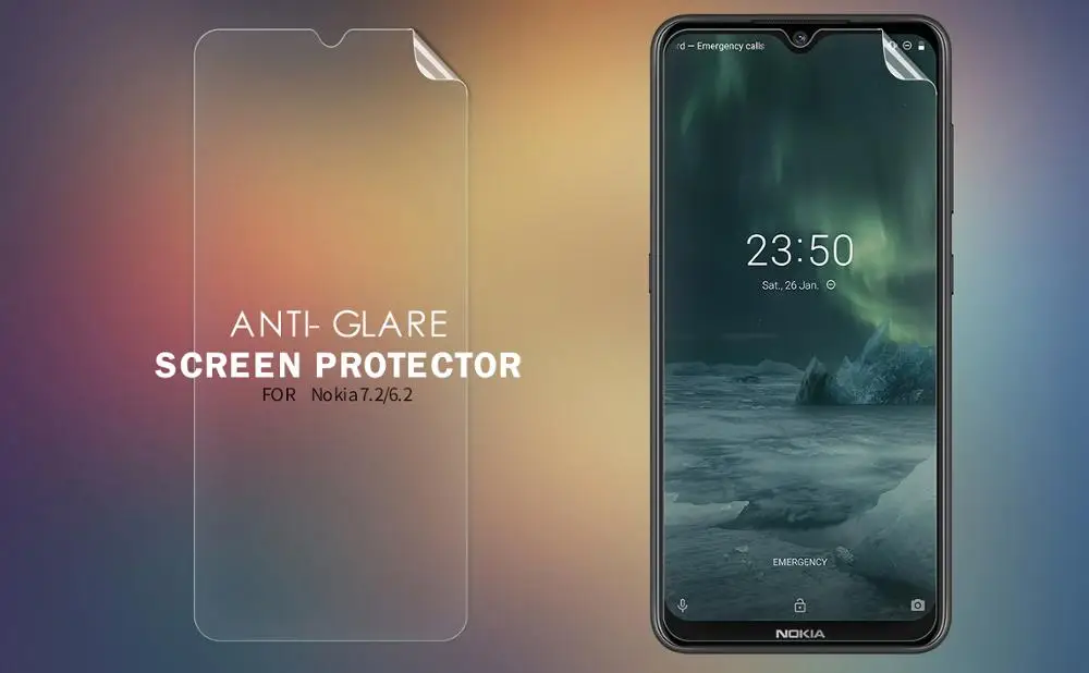 2 шт./лот для Nokia 7,2 NILLKIN кристальная супер прозрачная защитная пленка или Антибликовая матовая защитная пленка для экрана для Nokia 6,2