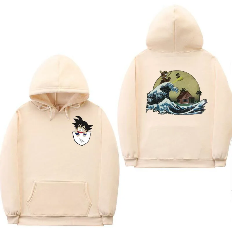 

Dragon Ball Men's Winter Thick Cotton Pullover Hooded Harajuku Streetwear Xxxtentacion Sweatshirts Men's 3D Hoodies