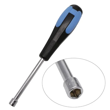 

New 6mm CR-V Steel Socket Wrenches Hex Nut Repair Handle Tool N1HF
