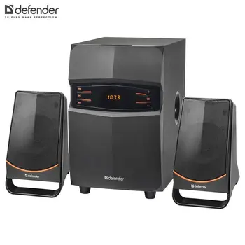 

Speakers Defender 65181 loudspeaker Stylish speaker system column subwoofer music listen to music center USB