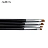 KADS 20Pcs/SET Nail Brush Gel Nail Brush Tilted Head 4 Sizes Available Brushes For Painting Good Quality Gel Brush Nail Brush 5