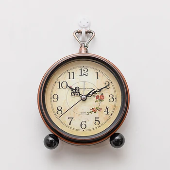 

Alarm Clock Retro Small Simple Mental Kid Alarm Clock for Bedroom Kinderklok Despertador Luz Bestselling Living Room 50nz091