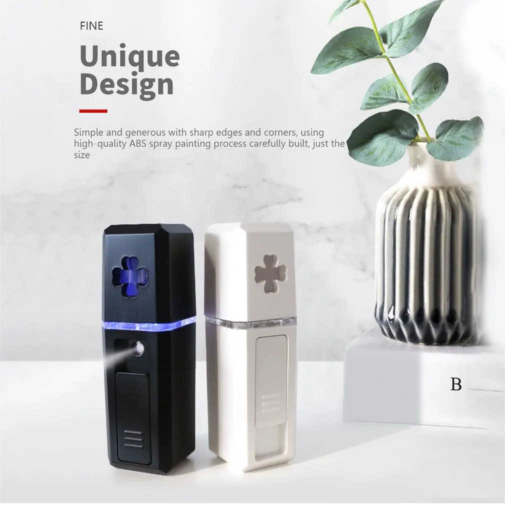 Паровой увлажнитель для лица счетчик воды usb зарядка нано спрей ручной холодный спрей косметические инструменты