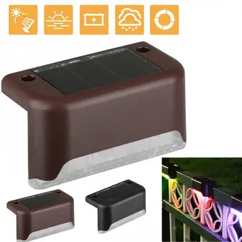 

Solar Deck Lights LED Lamps for Outdoor Pathway Stairs Steps Fence Yard Low Power Consumption and Power Saving