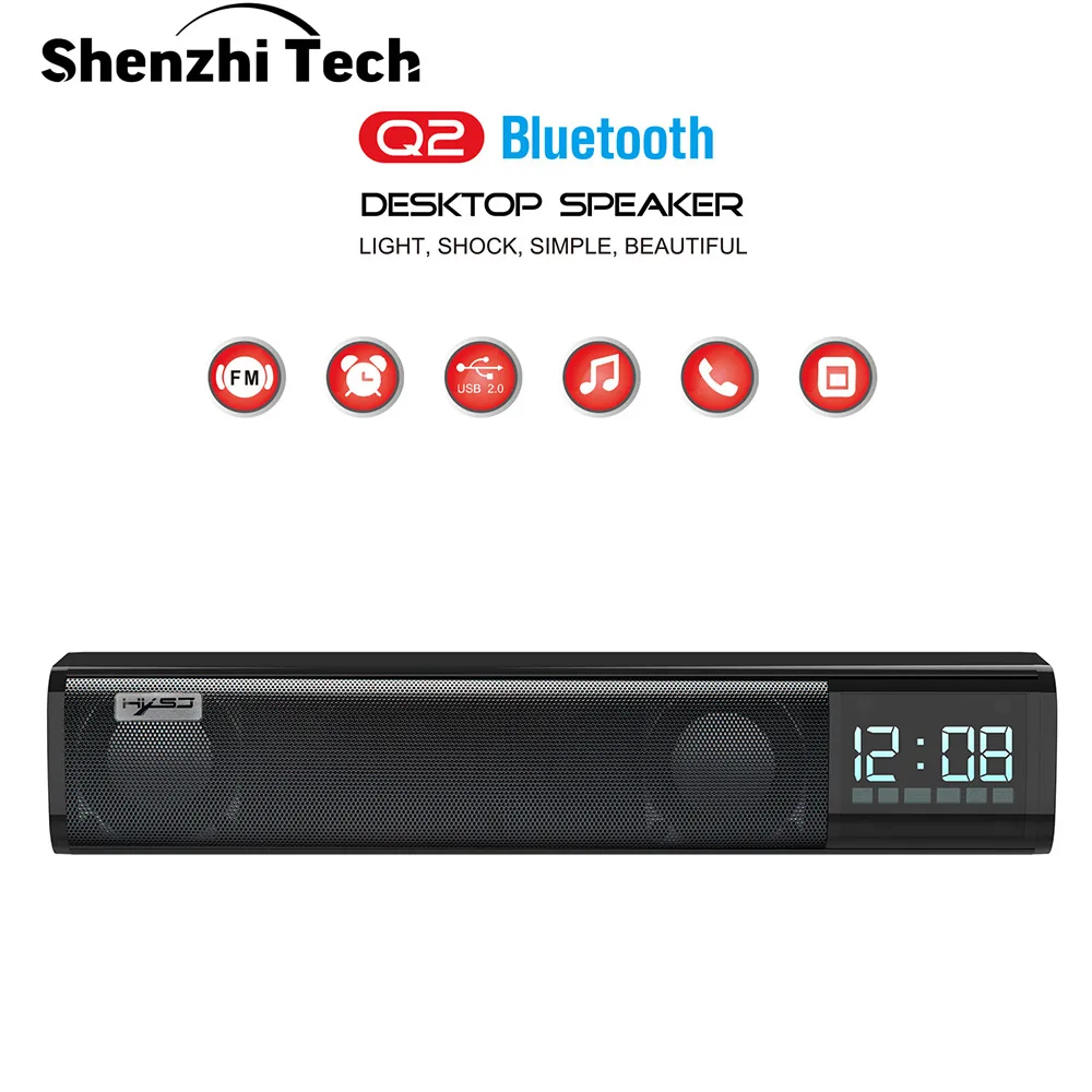 Bluetooth Колонка для телевизора Портативная колонка с супер басами беспроводная