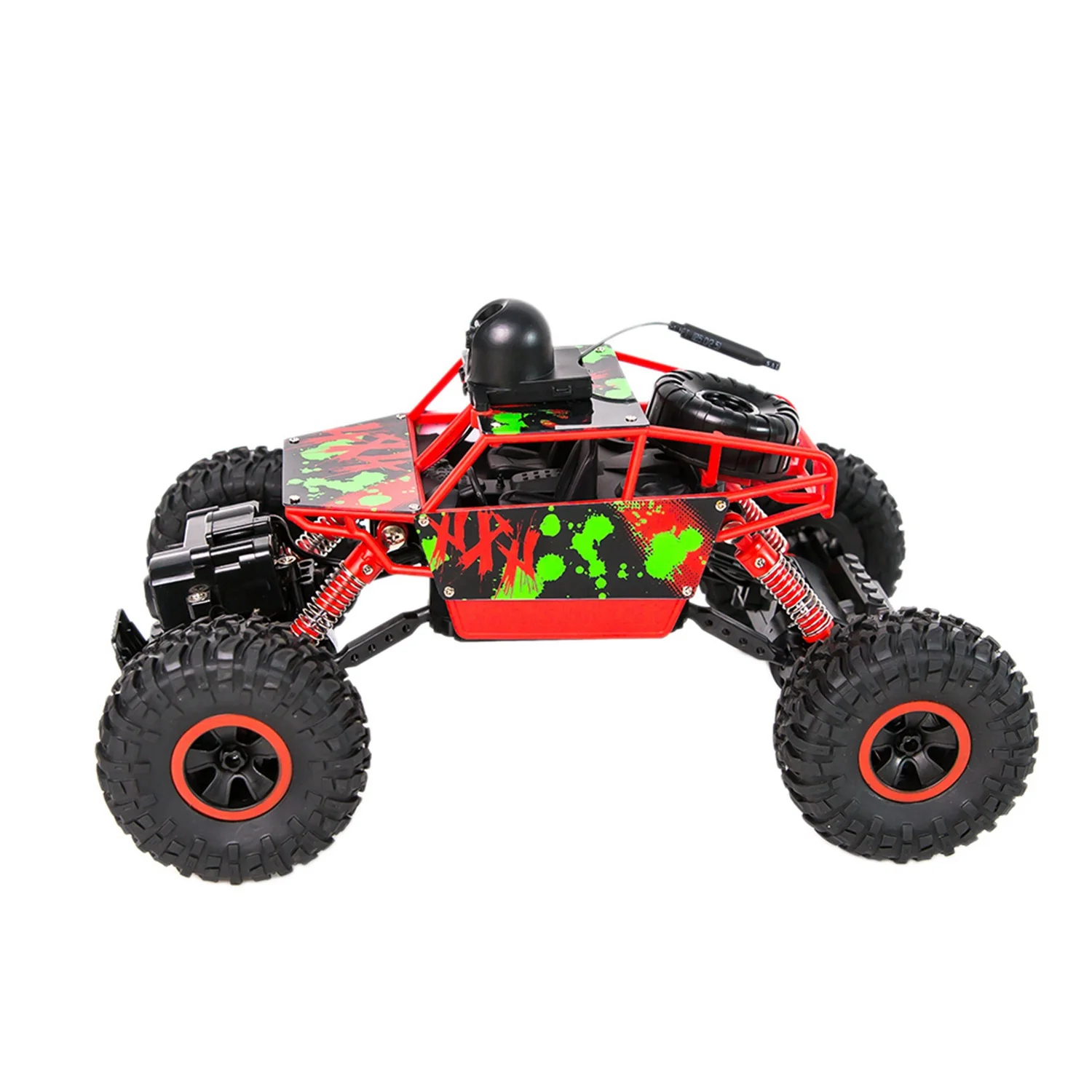 

Hot Remote Control Car 1:18 Children'S Electric Off-Road Vehicle High Speed 4Wd 2.4 Ghz Mountain Bike With Camera