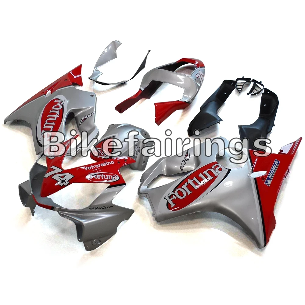 Полный комплект обтекателя Для Honda CBR600F4i 2001 2002 2003 CBR600 F4i ABS пластиковые детали для мотоцикла кузов-глянец серебристый красный