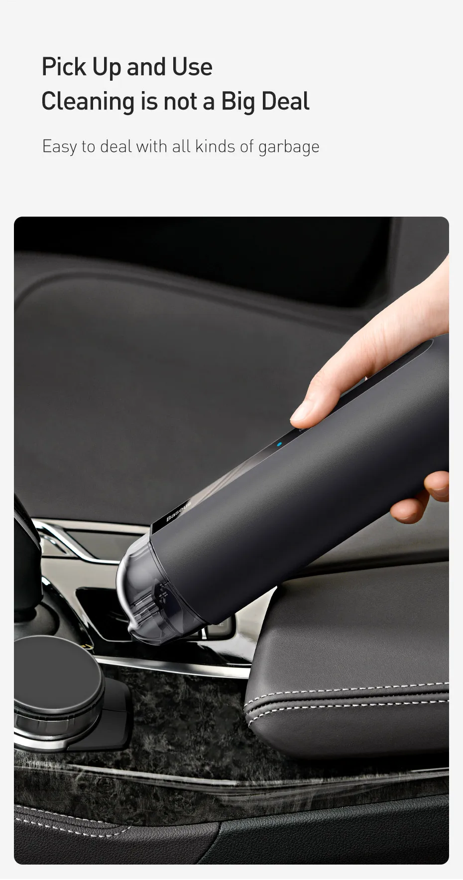  Handheld Auto Vacuum Cleaner