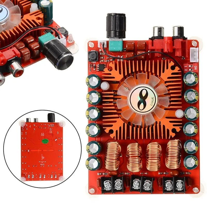 Onsale 2 Channel Digital Audio AMP Boards DC 15 36V High Power TDA7498E 160W+160W Speaker Amplifier Board Module BTL220W