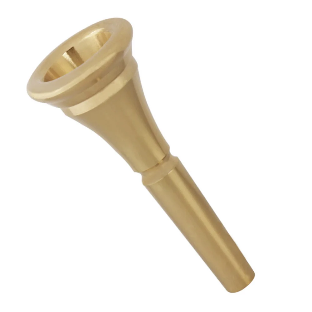 Professional French Horn Mouthpiece Gold Plated Nozzle Copper Alloy Metal Musical Instrument