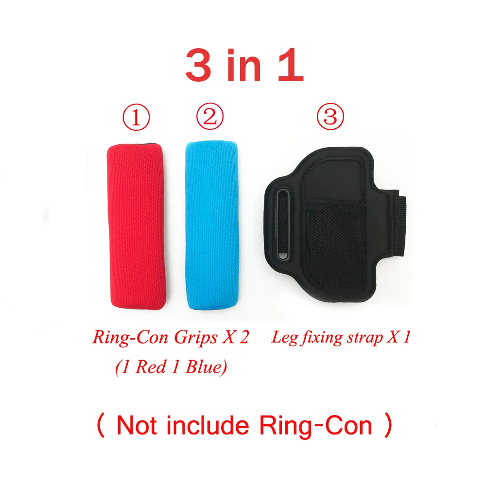 Sport Band + Non-Slip Ring-Con Grips Para