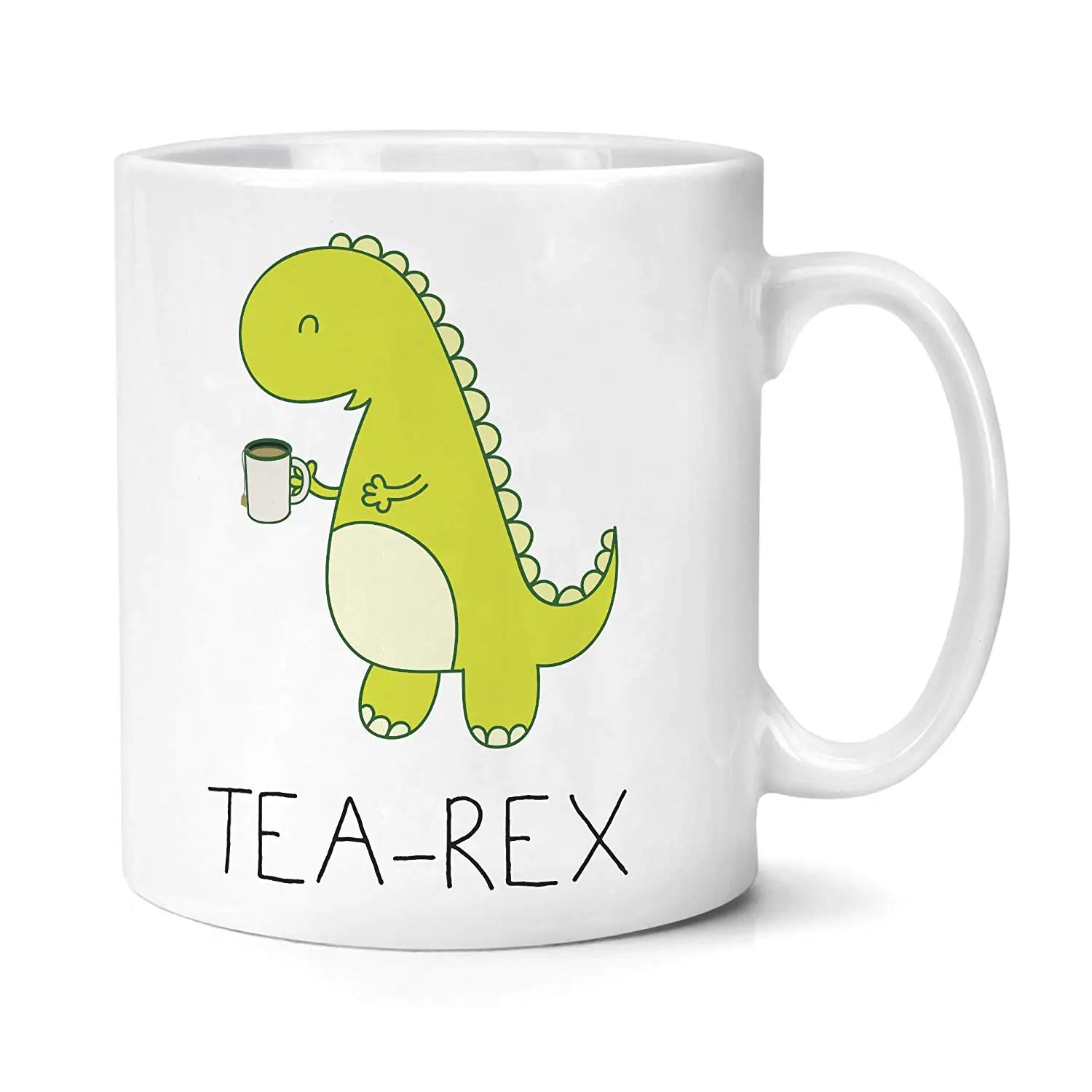 Tea Rex Mug Funny T-Rex Gentleman Tyranosaurus with Monocle Coffee Mug Tea Cup 