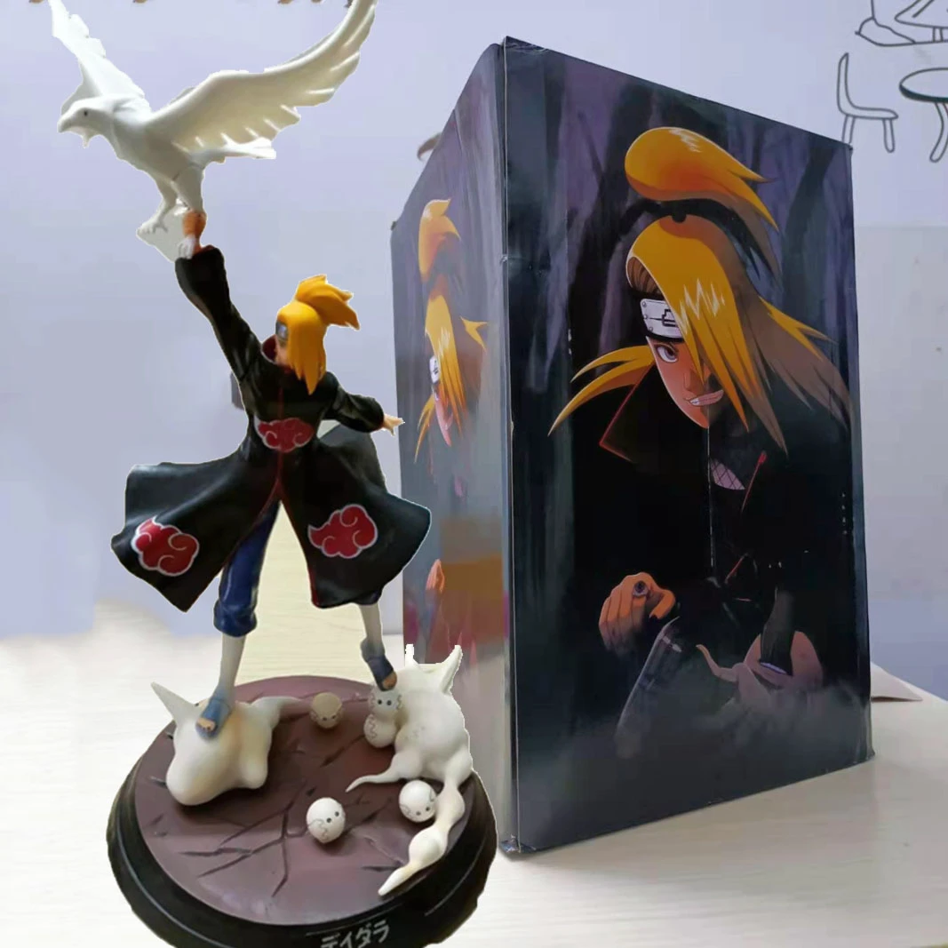 Naruto ナルト 暁 40cm Ninjia Deidaraによる装飾アクションフィギュア 収集可能なおもちゃ 子供向けギフト Null Aliexpress