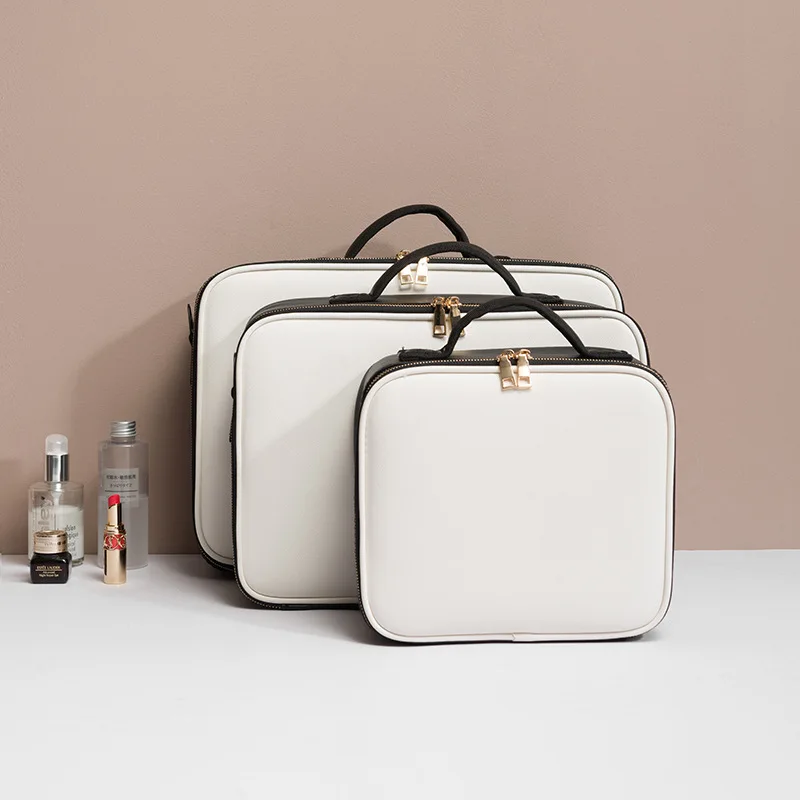 

Receive Partition Makeup Bag Multi-function Portable Makeup Case Large Embroidered Nail Makeup Box Victoria Secret Bag Makeup