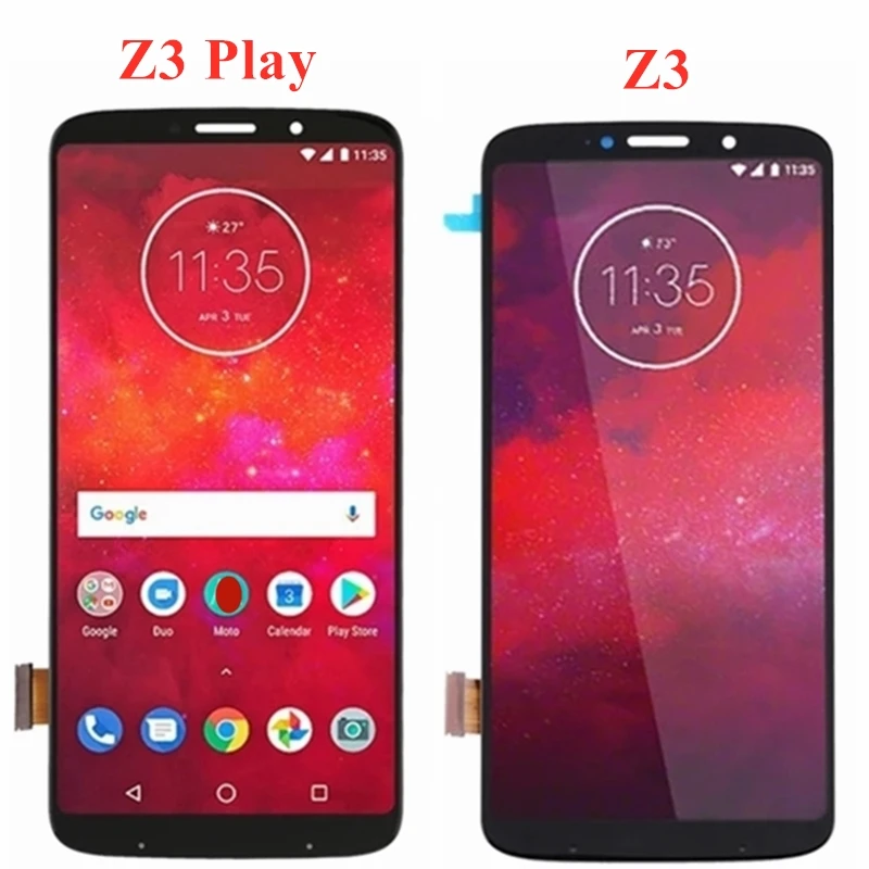 

ЖК-дисплей с сенсорным экраном для Motorola Moto Z3 Z3 Play xtфитнес, ЖК-дигитайзер в сборе
