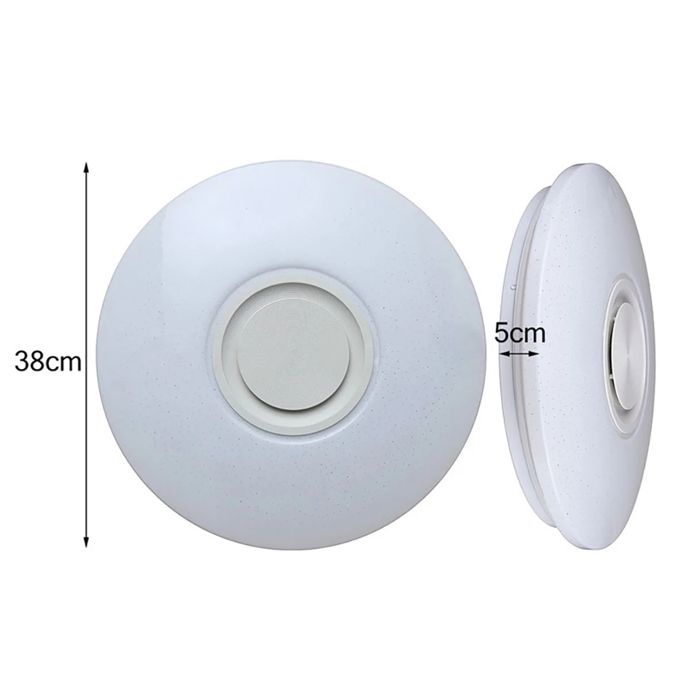 Умный музыкальный светодиодный потолочный светильник s RGB с регулируемой яркостью приложение дистанционное управление современный Bluetooth светильник для спальни потолочный светильник