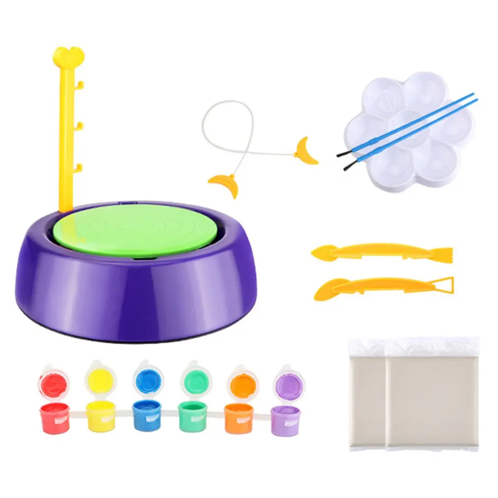 Electric Ceramic Toy Clay Children'S Educational Toys Children'S Ceramic Machine Diy Handmade Toy Creative Gifts