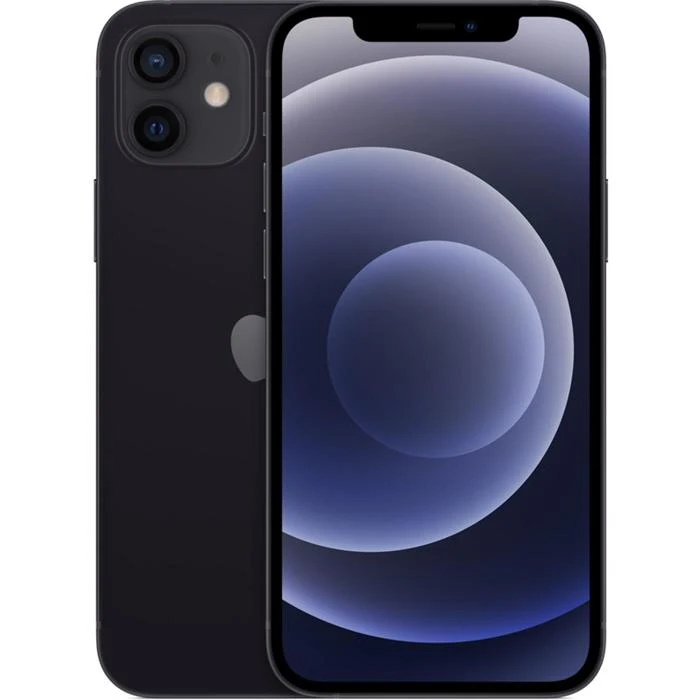 Смартфон Apple iPhone 12 (MGJ53RU/A) 64Гб чёрный 6491026 | Мобильные телефоны и аксессуары