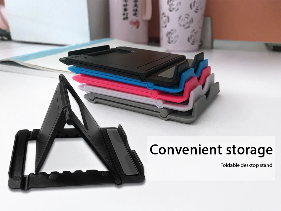 !ACCEZZ Mobile Phone Stand Holder Universal For iPhone 11 Pro Samsung 4-12inch Bracket Adjustable For ipad Tablet Desktop Holder (7)