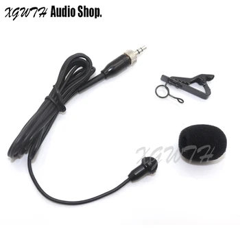 

Lapel Lavalier Microphone Unidirectional Condenser Cardioid Mic for Sennheiser G2 G3 G4 Clip-On Wireless System with Clip & Cap